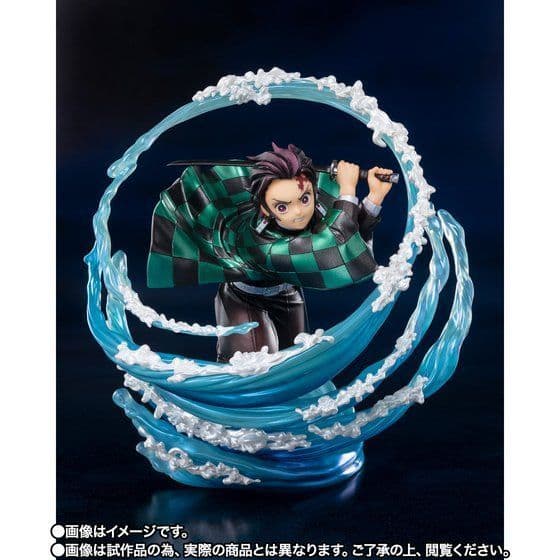 Figuarts ZERO Tamashii Nation 2021 Exclusive – Tanjiro Kamado - Respiración de Agua - Edición de Color Especial (Demon Slayer: Kimetsu no Yaiba)